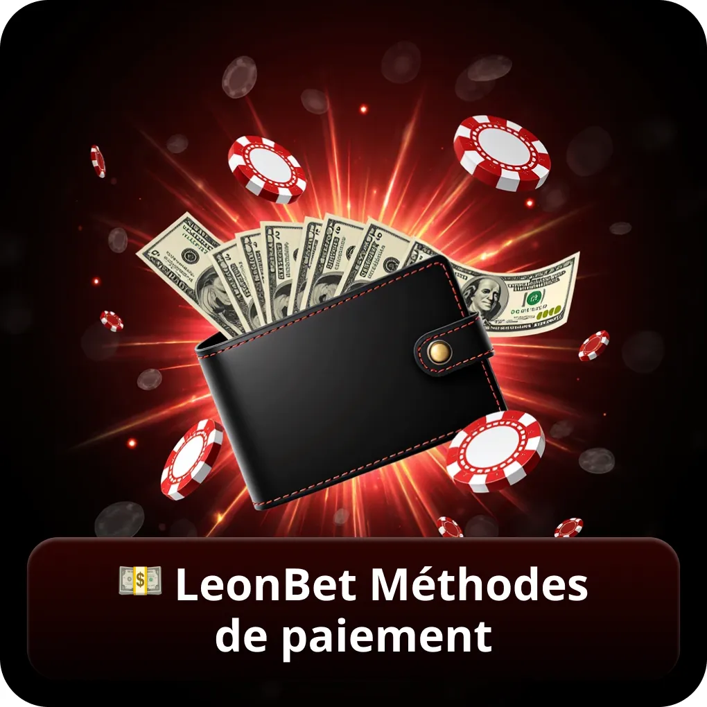 LeonBet Méthodes de paiement